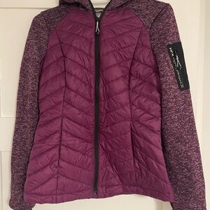 Purple Hoodie Zip Up Sweatshirt by HFX Performance